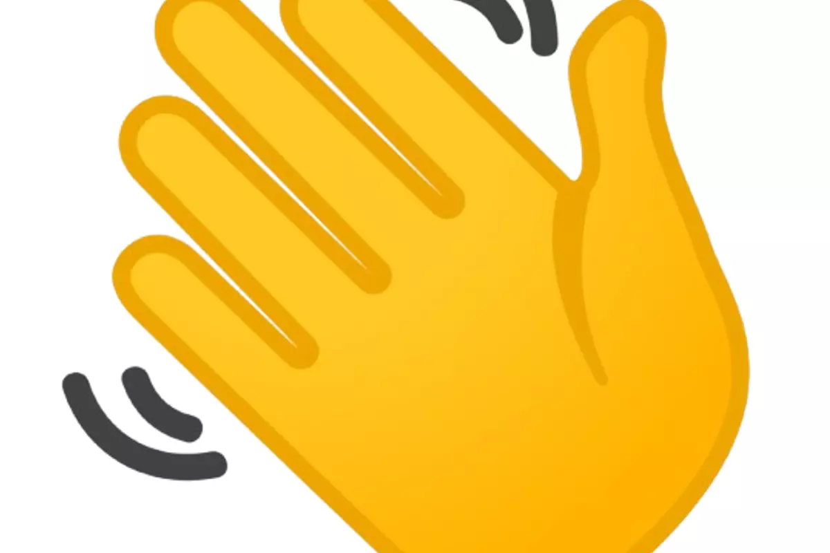waving hand